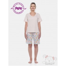 Pijama Feminino - Bermuda